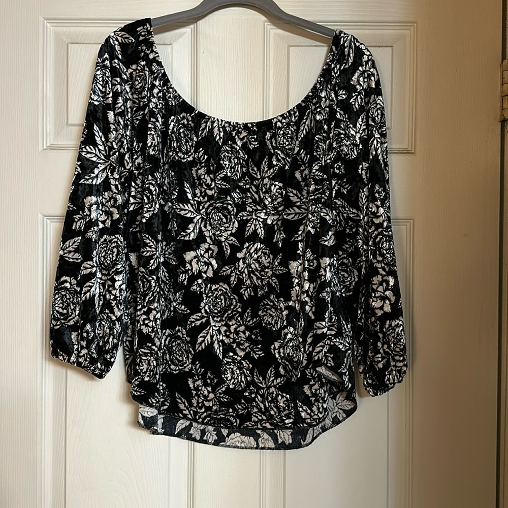 Billabong Crushed velvet Mi Amore of the shoulder top